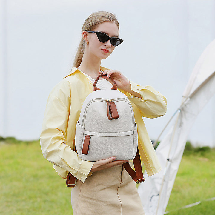 Minimalist Textured Backpack Stornfield