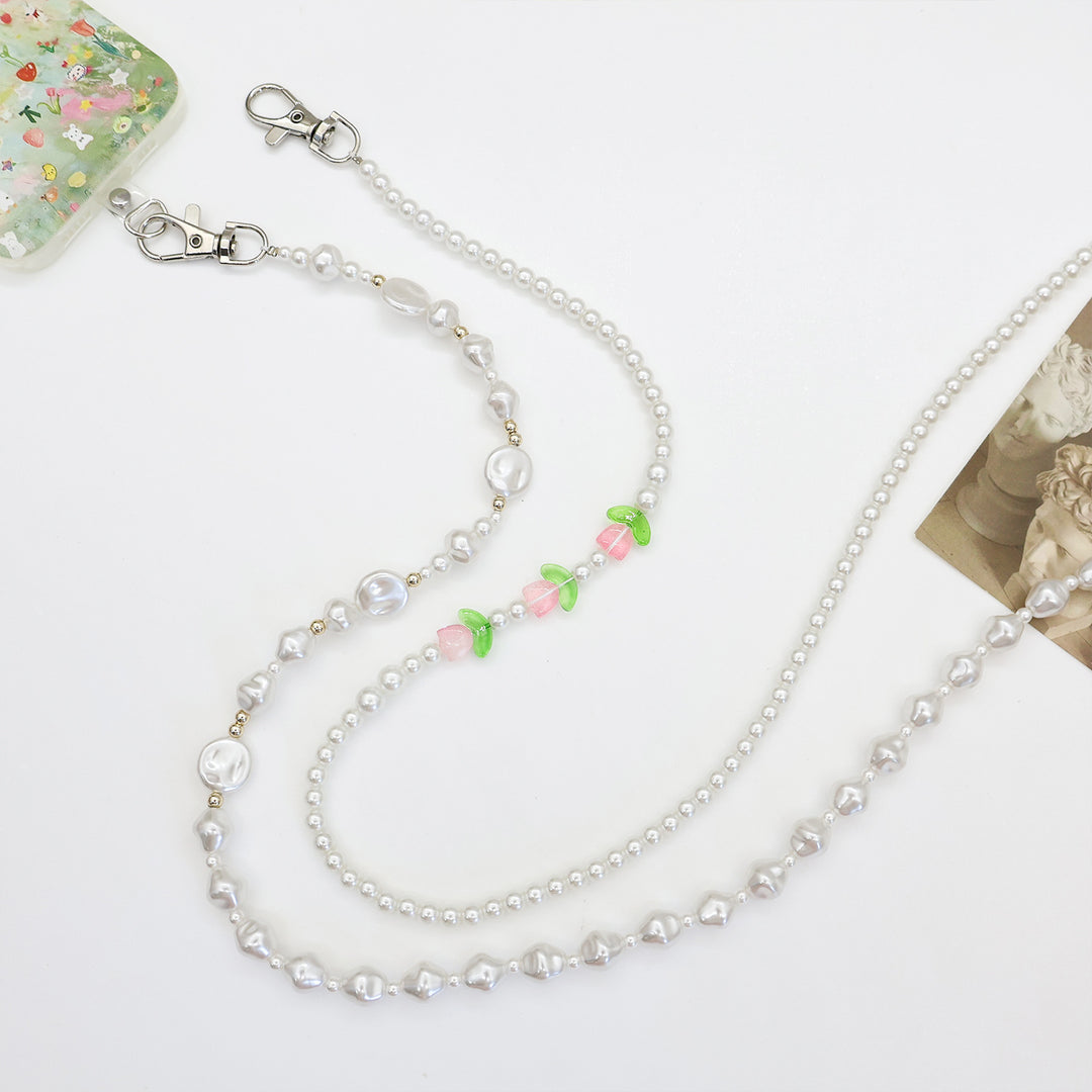 Beaded Eyewear Chain with Stylish Checker Design Stornfield