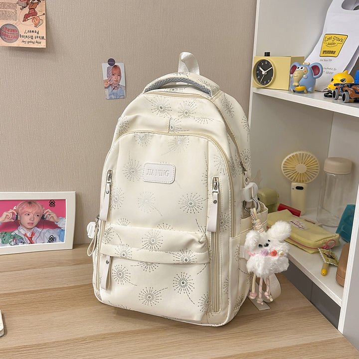 Floral-Printed Backpack with Adjustable Straps Stornfield