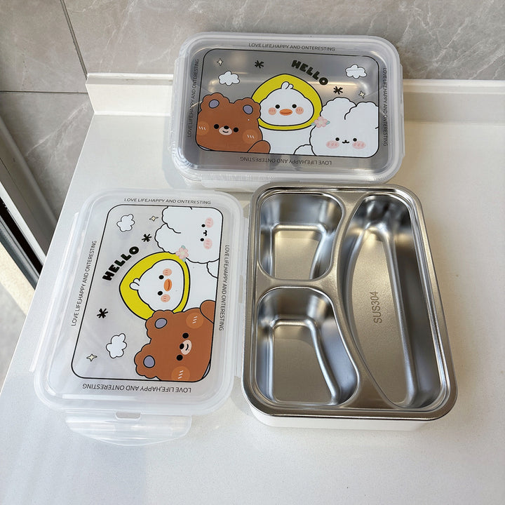 Creative Multi-Compartment Food Storage Container