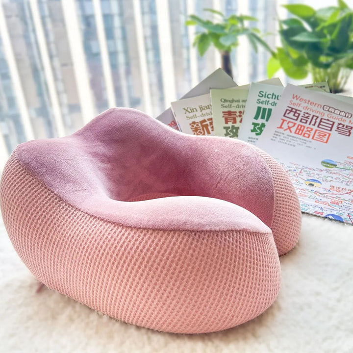 Women's ergonomic travel pillow with cooling effect Stornfield