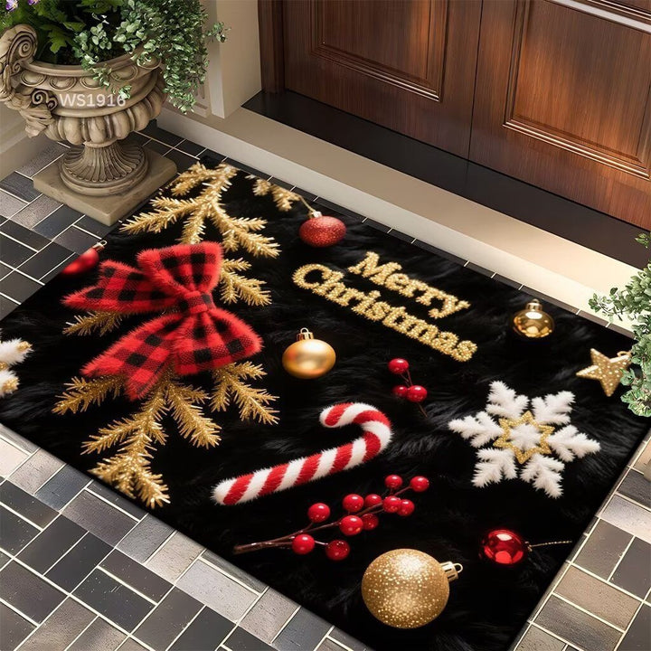 Christmas-Themed Door Mat