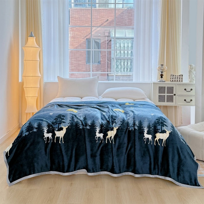 Women Patterned Blanket made of Soft Cotton Stornfield