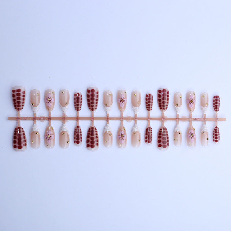 Floral Art Press-On Nail Set Stornfield