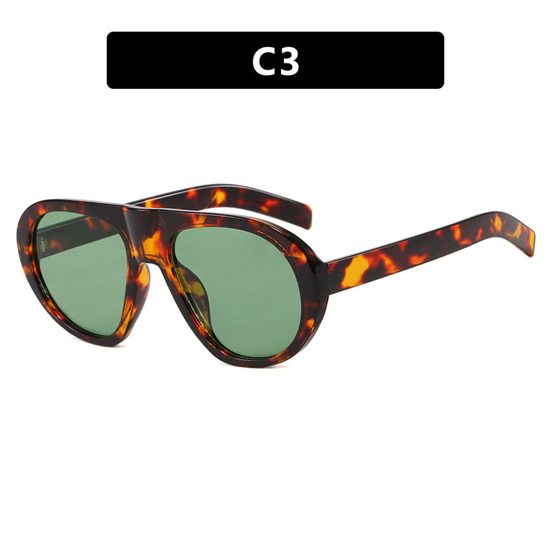 Women striking sunglasses with futuristic frame and sturdy design Stornfield