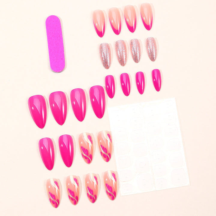 Decorative Nail Art Kit with Floral Accents Stornfield