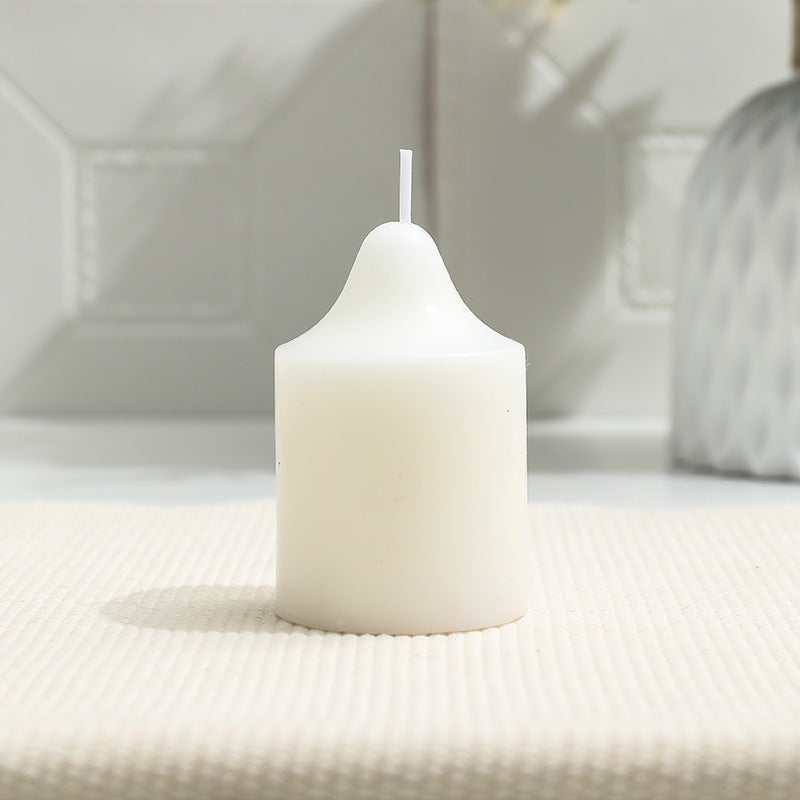 Unscented Long-Burning Pillar Candle for Home Decor