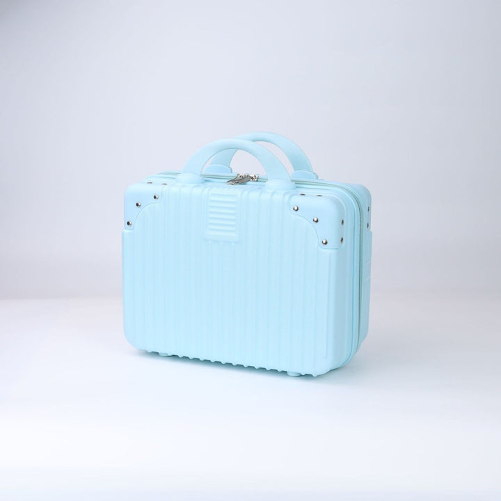 Hard-shell carry-on suitcase with secure lock and innovative design Stornfield