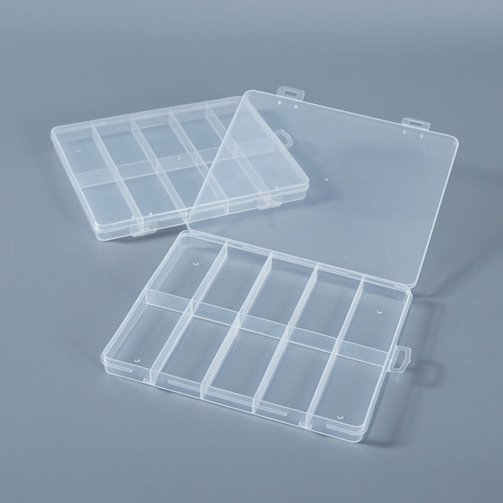 Multi-Divisional Clear Craft Storage Case Stornfield