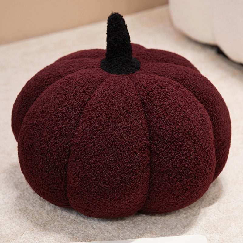 Plush cushion in pumpkin design Stornfield