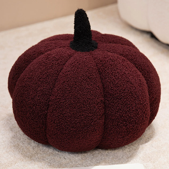 Plush cushion in pumpkin design Stornfield