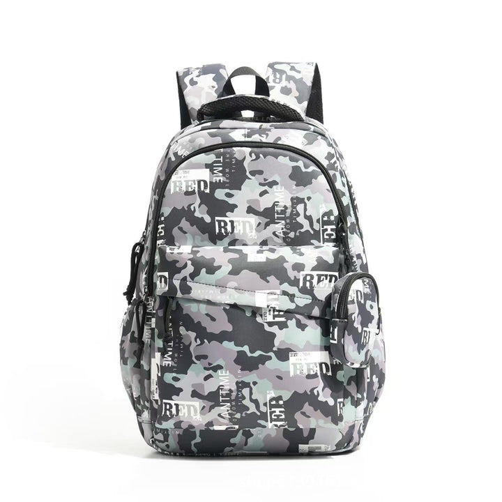 Backpack with Modern Camouflage Design and Functional Pockets Stornfield