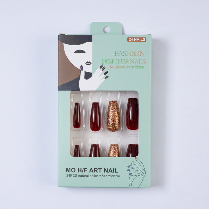 Glamorous Artificial Nail Set Stornfield