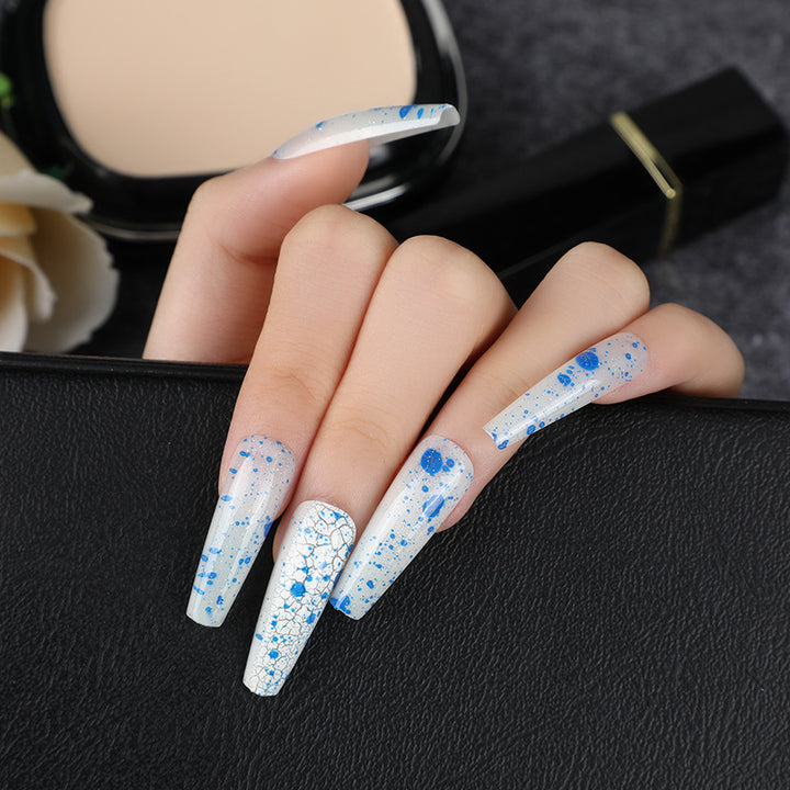 Artificial nails with delicate floral design Stornfield