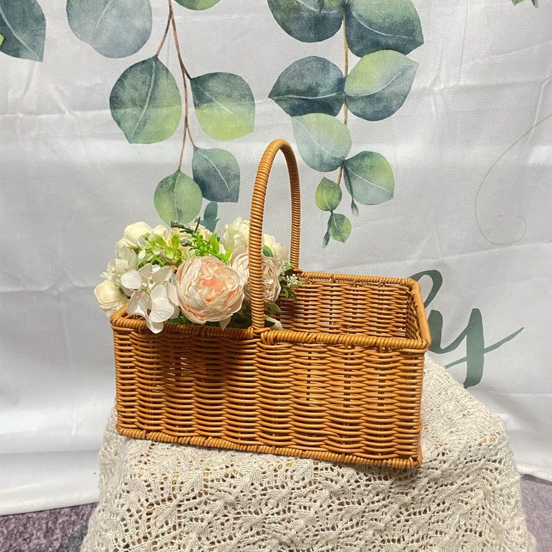 Unisex basket made of woven material Stornfield