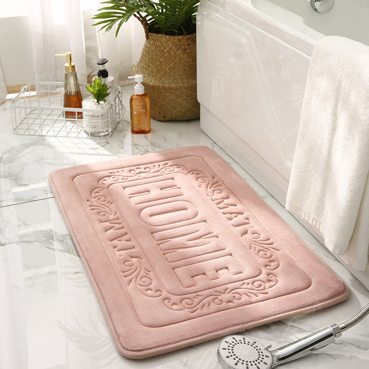 Decorative Textured Bath Mat