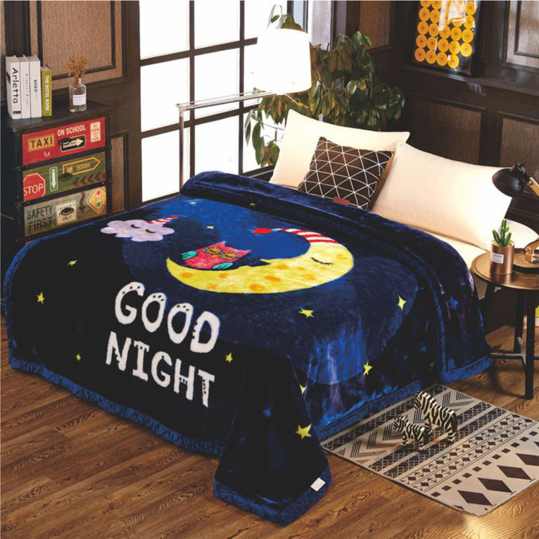 Decorative Fleece Throw Blanket Stornfield