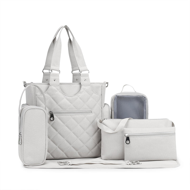 All-In-One Diaper Bag with Multifunctional Accessories Stornfield