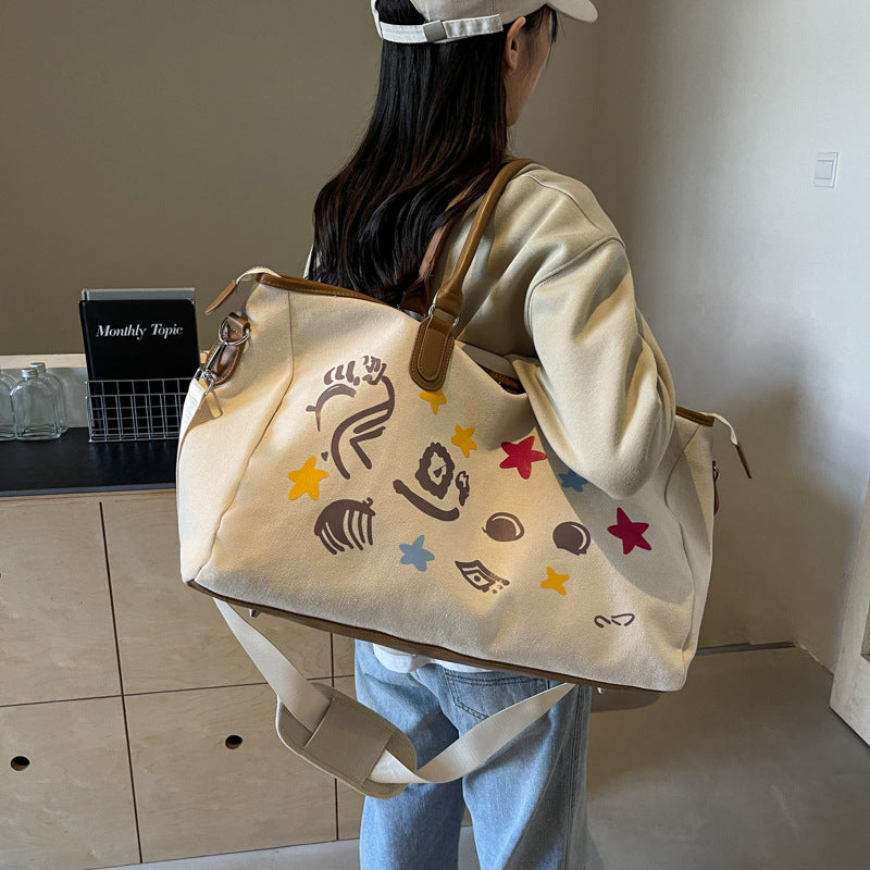 Creative Printed Weekender Duffle Bag Stornfield