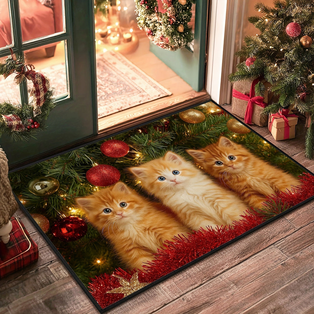 Dog-Themed Decorative Entrance Mat