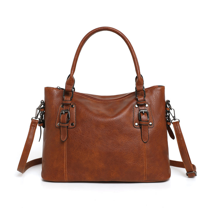 Textured Vintage-Inspired Handbag