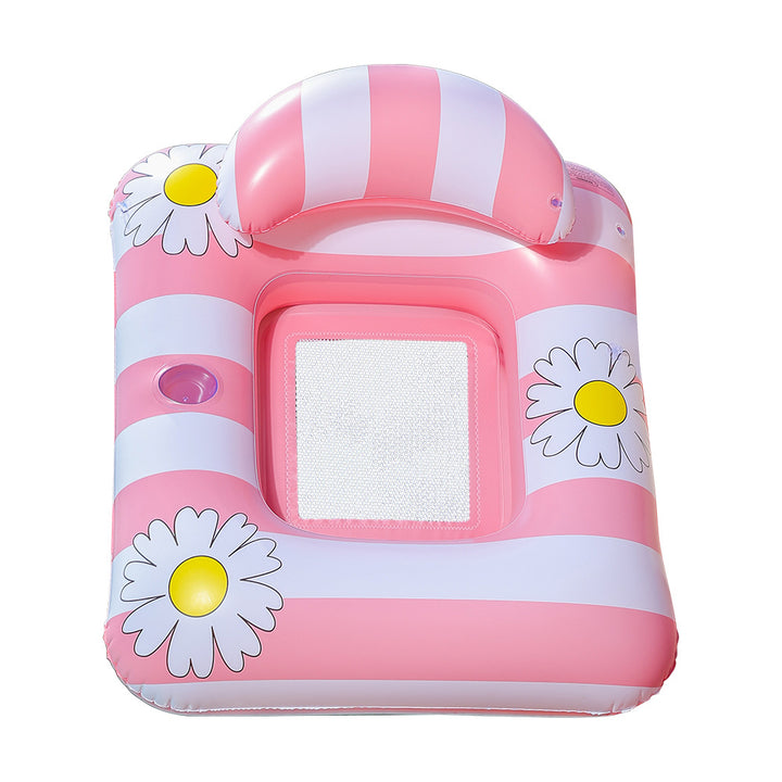 Women Inflatable Lounger with Floral Design Stornfield