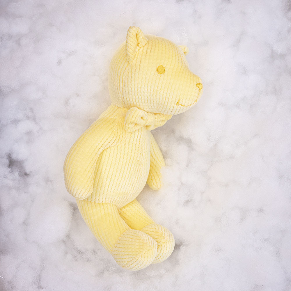 Corduroy Seahorse Plush Comforter and Soft Sensory Rattle Toy
