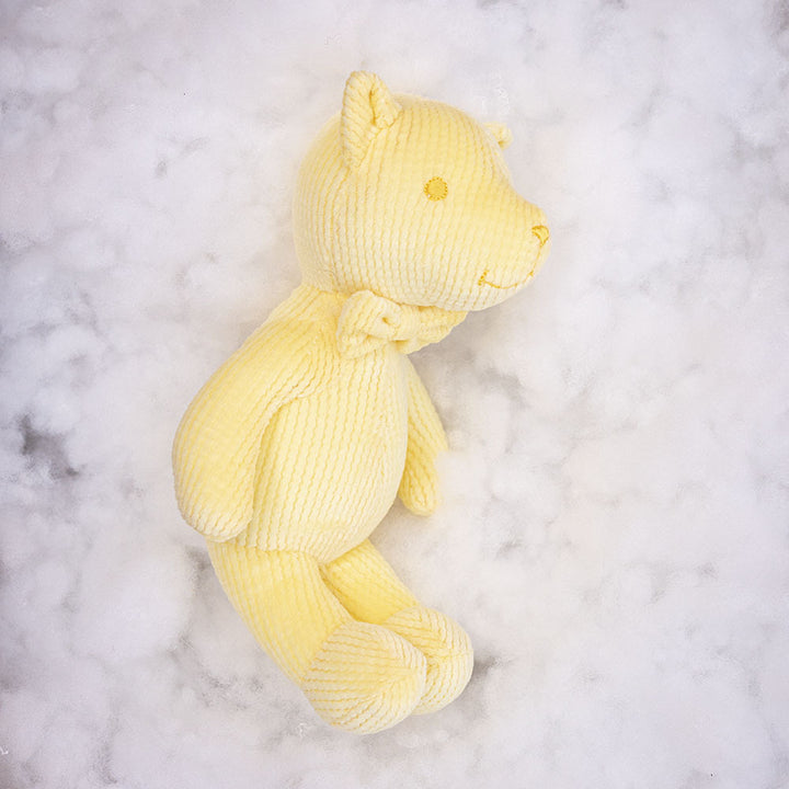 Corduroy Seahorse Plush Comforter and Soft Sensory Rattle Toy