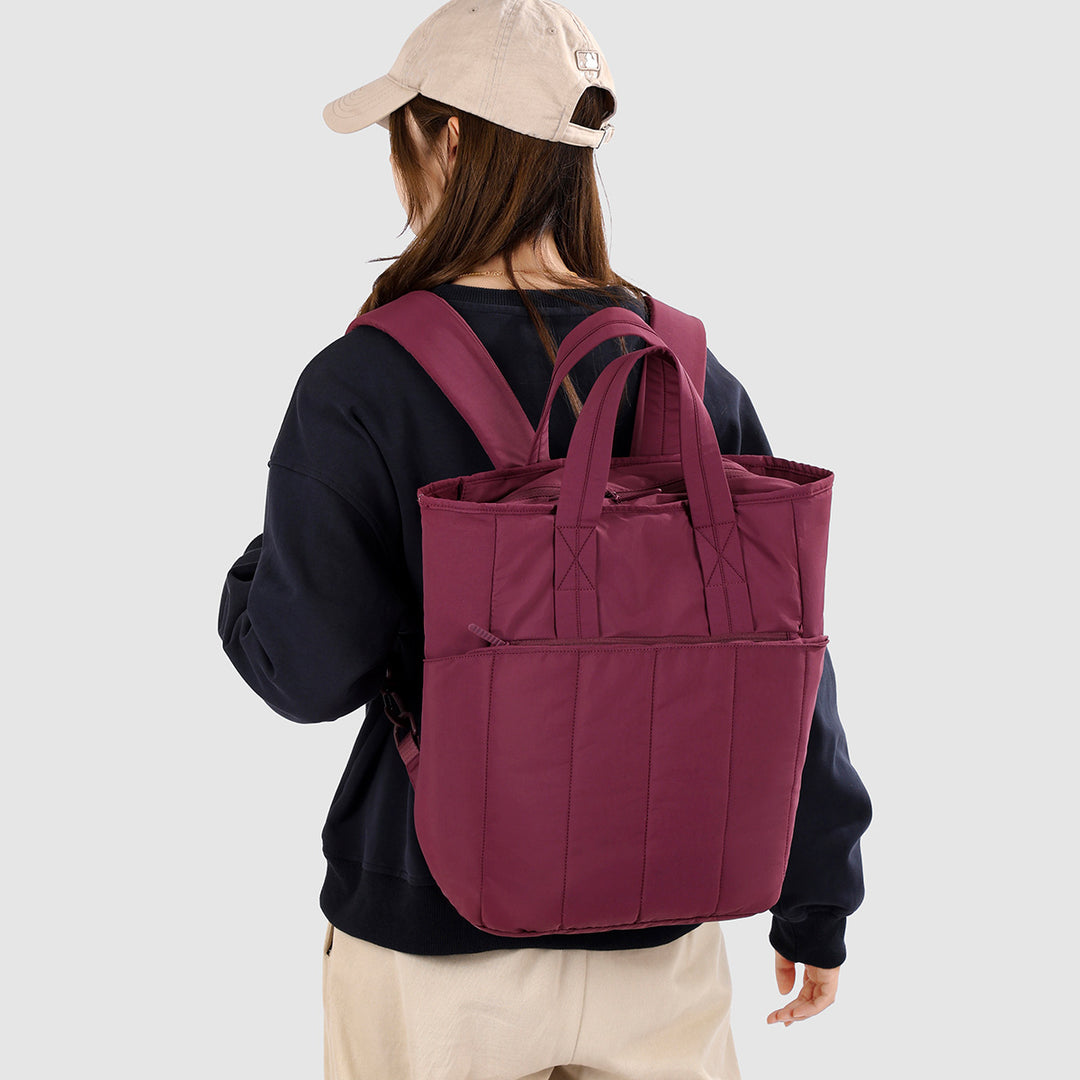 Versatile Quilted Tote Bag