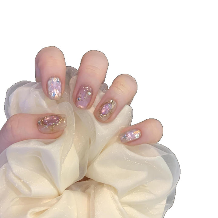Glamorous nail art with glitter effect Stornfield