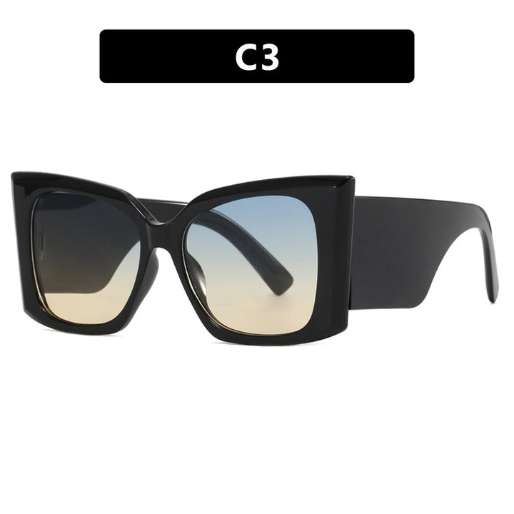 Women's oversized sunglasses with stylish cat-eye frame Stornfield