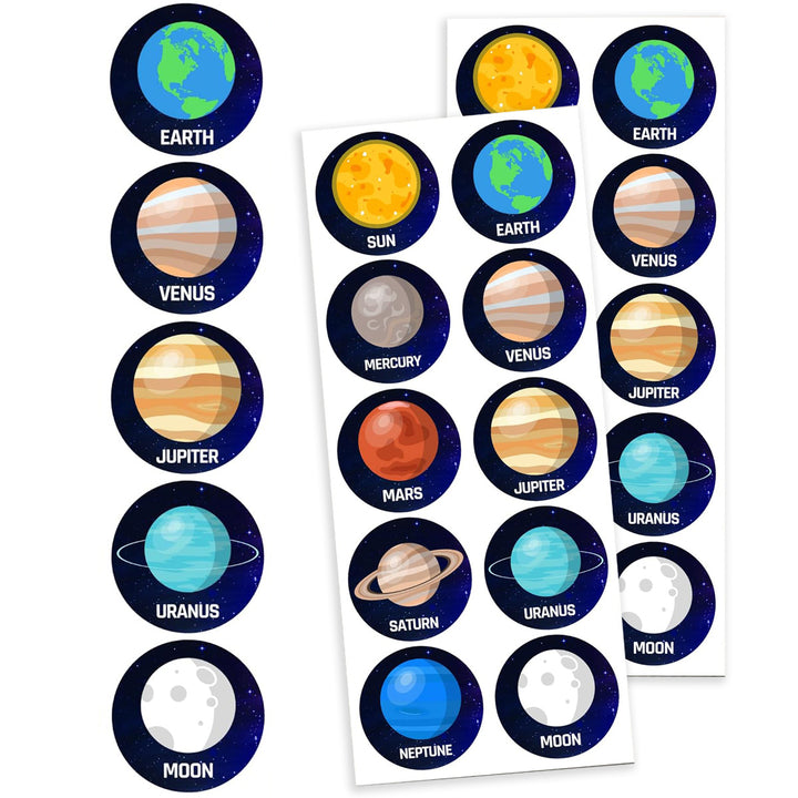 Decorative Donut Sticker Set Stornfield