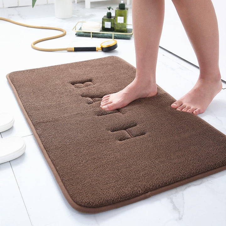 Plush Memory Foam Bath Mat Stornfield
