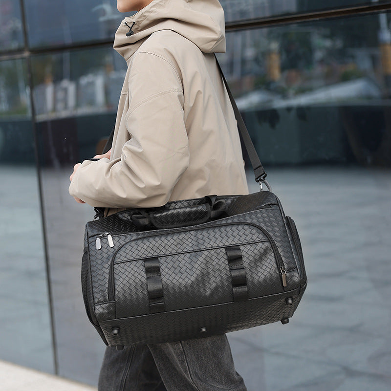 Woven Fabric Travel Duffle Bag Stornfield