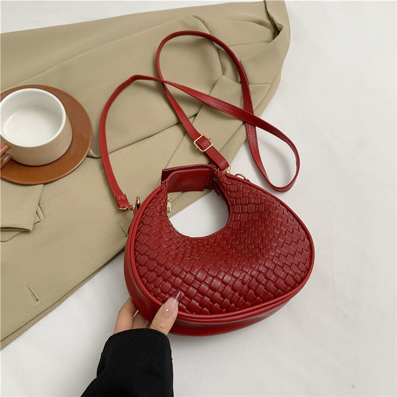 Textured Woven Crossbody Bag Stornfield