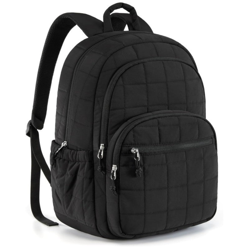 Fashionable backpack with padded interior and multiple compartments Stornfield