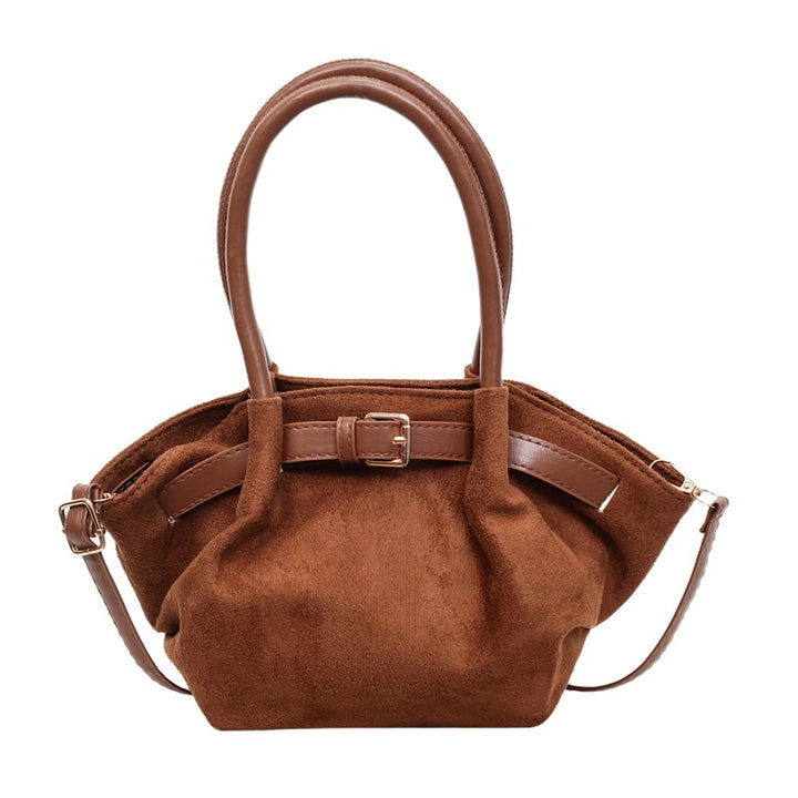 WoChic Suede Satchel Bag Stornfield