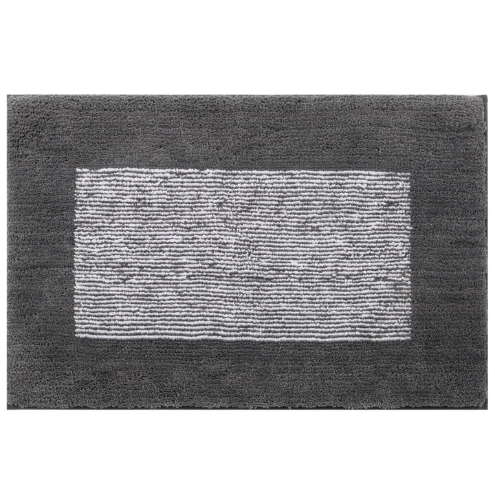 Textured Plush Bathroom Rug