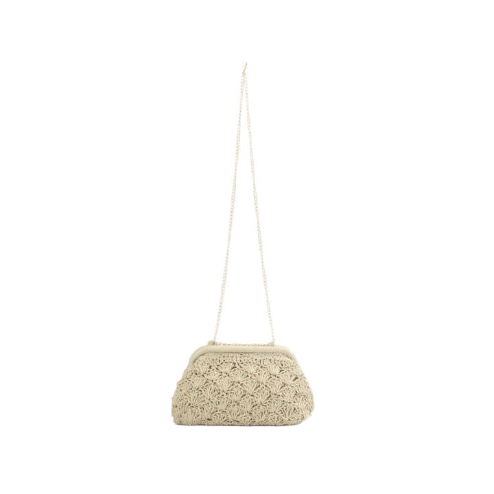 Clutch bag in elegant crochet style Stornfield