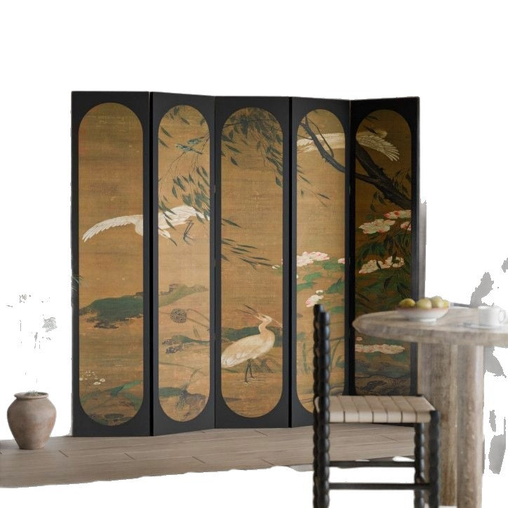 Artistic Floral Room Divider Stornfield