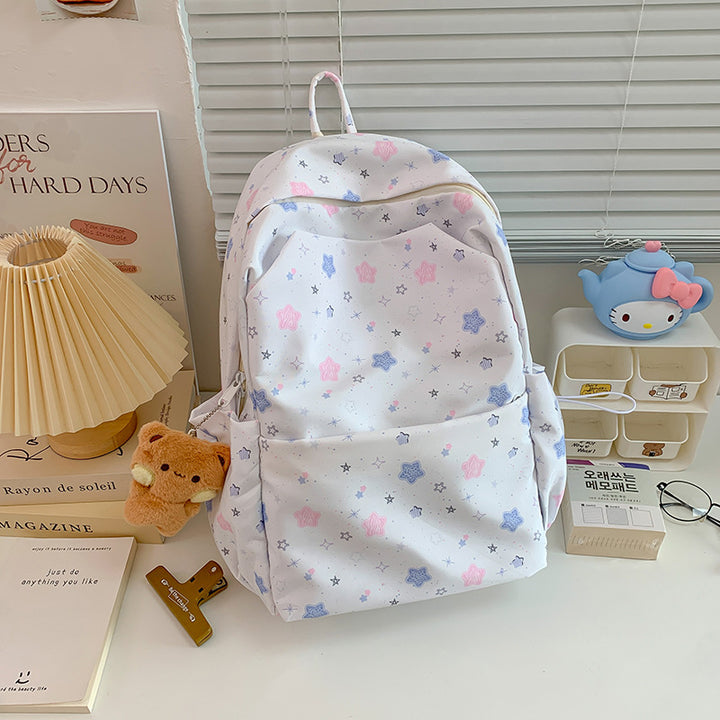 Star-Patterned Casual Backpack Stornfield 1791205550