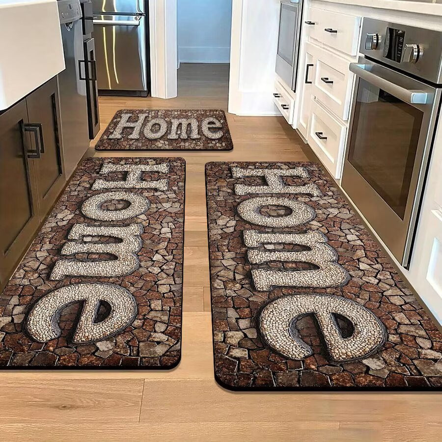 Stone-Inspired Decorative Area Mat Stornfield