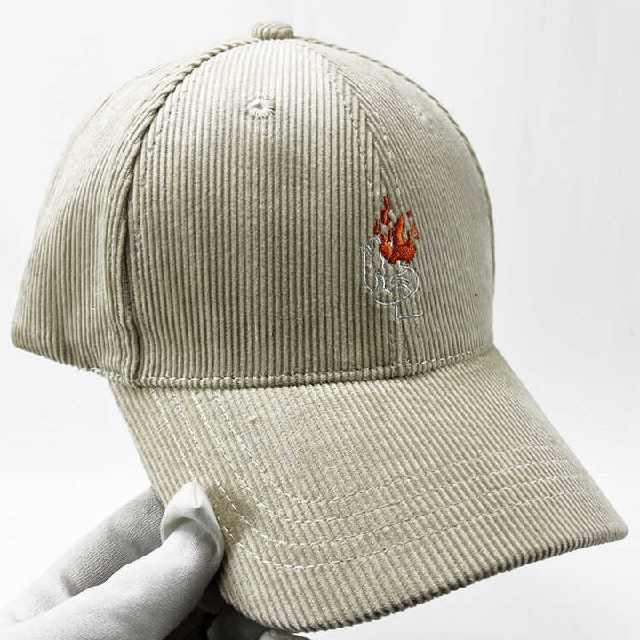 Men's Corduroy Graphic Baseball Cap Stornfield
