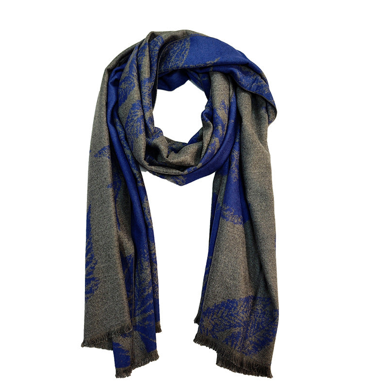 Ladies Elegant and Warm Scarf with Geometric Pattern Stornfield