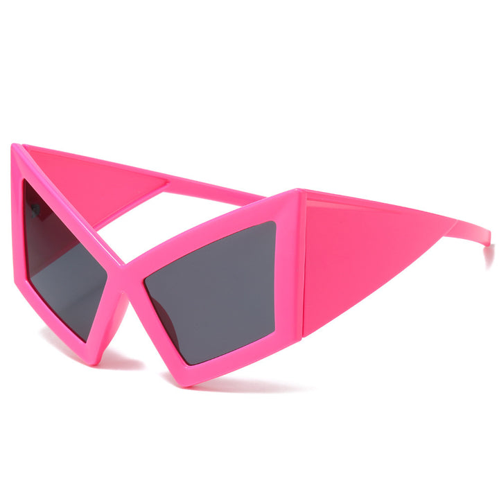 Futuristic Geometric Shield Sunglasses Stornfield