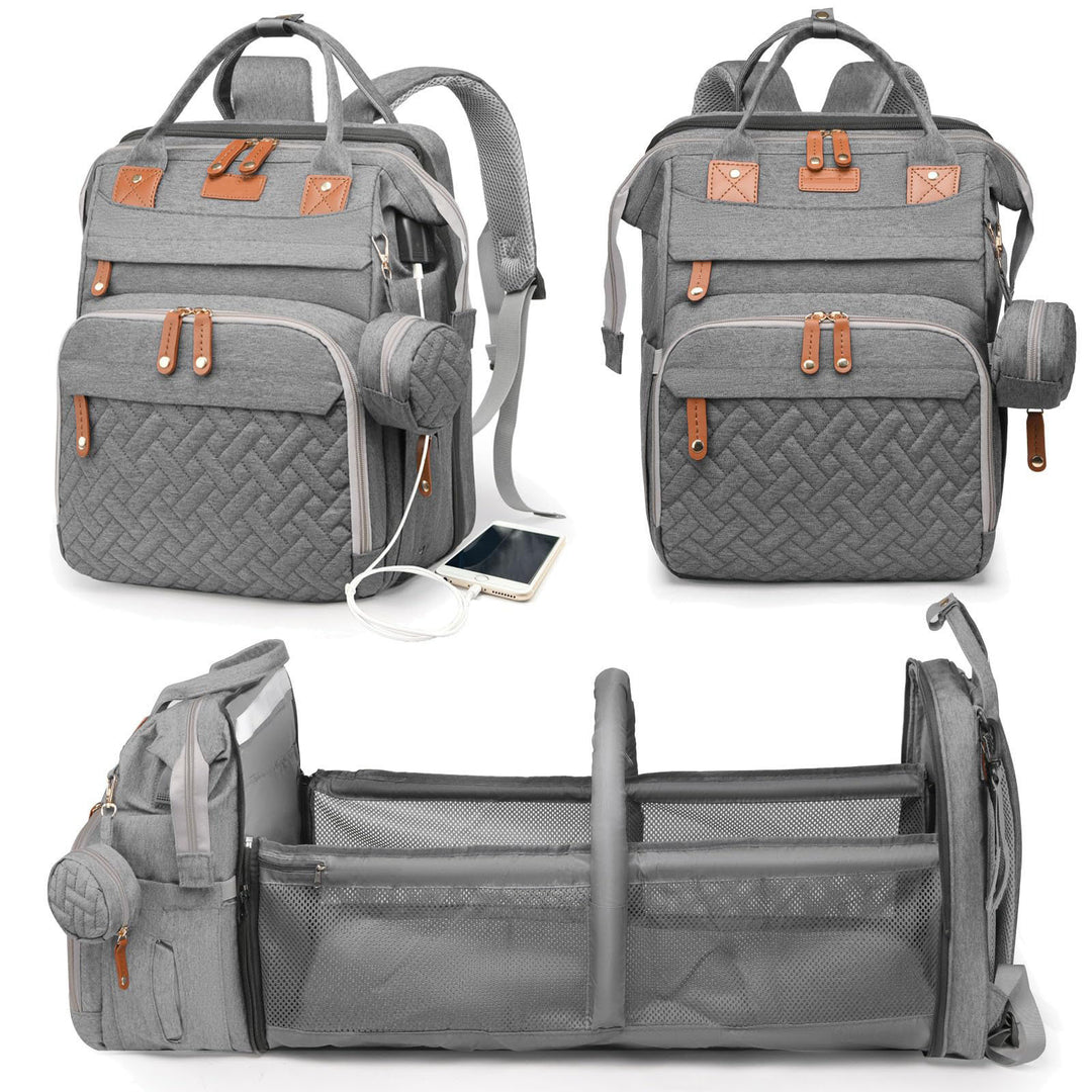 Unisex Multifunctional Backpack with Removable Zipper and Insulated Compartment Stornfield