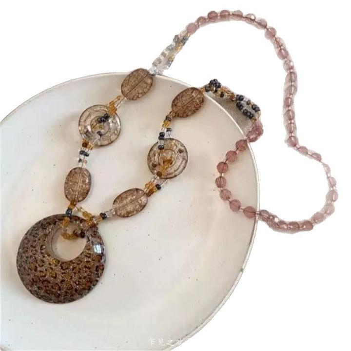 Handmade Beaded Pendant Necklace Stornfield