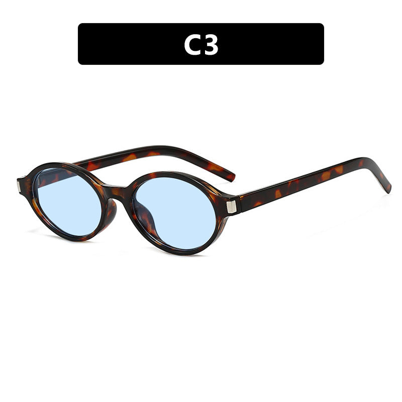 Women's elegant round sunglasses with modern frame Stornfield