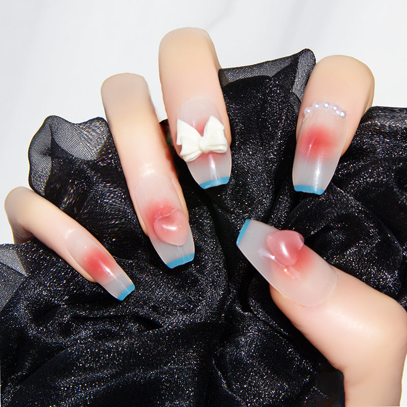 Elegant Nail Art with Gloss Finish Stornfield