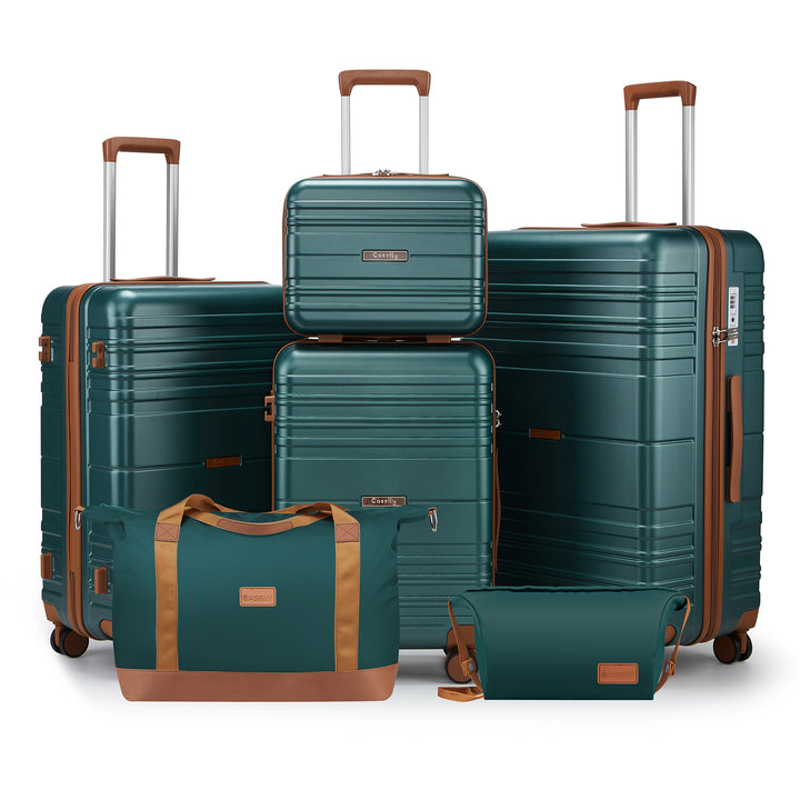 Unisex Versatile Expandable Hard Shell Travel Luggage Set Stornfield